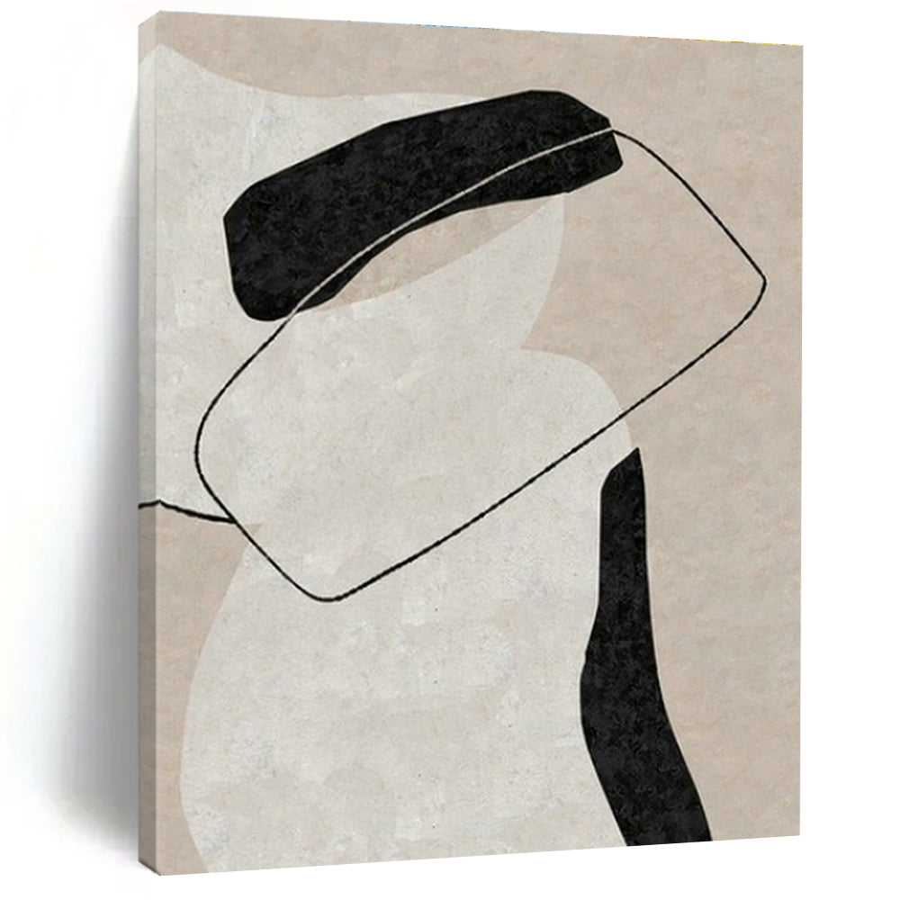 XX - Large, Bespoke Handmade Abstract Painting for Hallway & Entryway DLZ2048