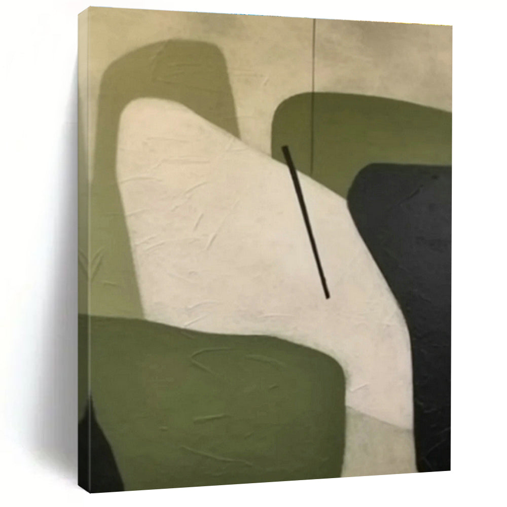 Large - Scale Hand - Painted Abstracts for Office Break Room Refrigerator Doors & Dining Room Sideboard Drawer Inserts DLZ0900