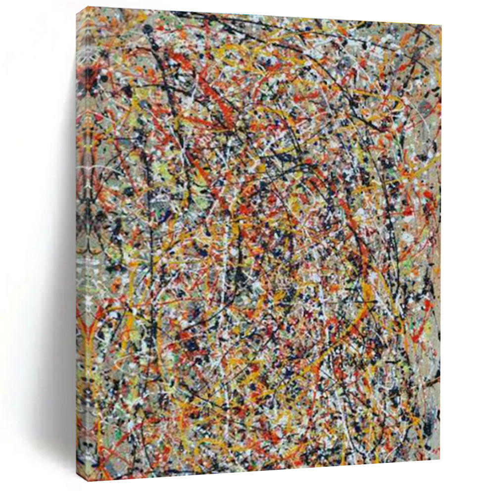 Handmade Abstract Art for Cottage Bedroom and Dining Room DLZ1573