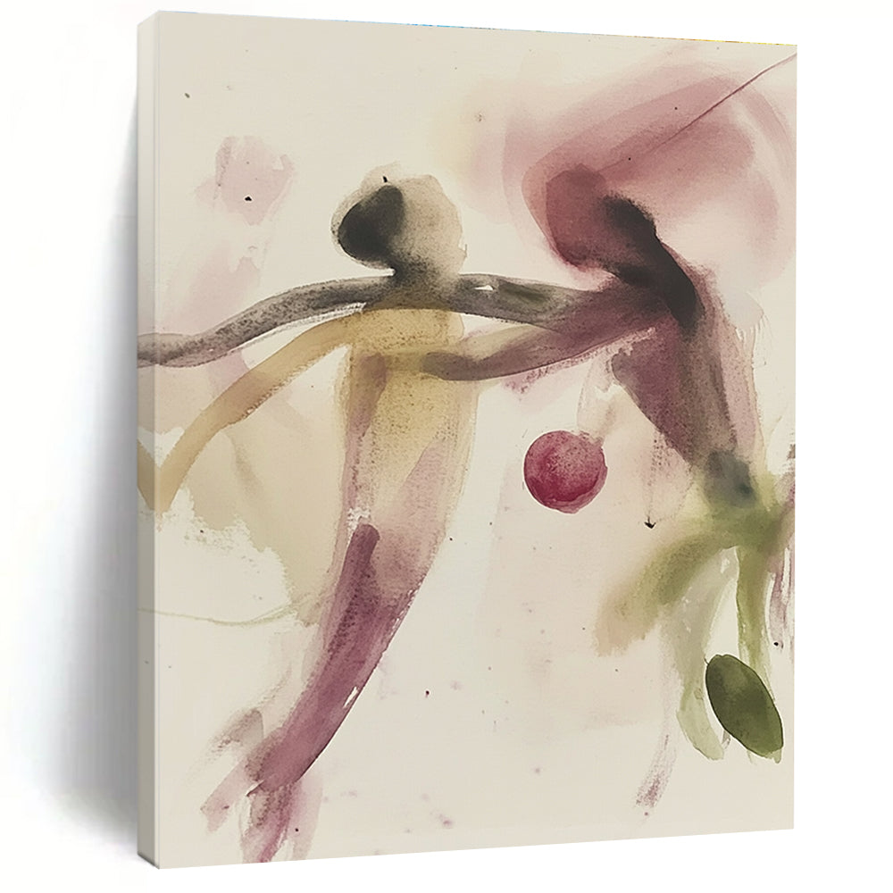 Large abstract drawing featuring a square and an abstract chair in white lines on black paper, minimalist style with a dark background.STSC1191