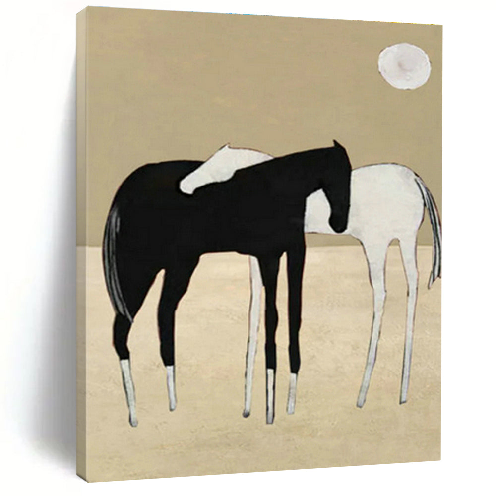 Hand - Painted Abstract Wall Art Trios for Cottage Hallway & Entryway DLZ1417