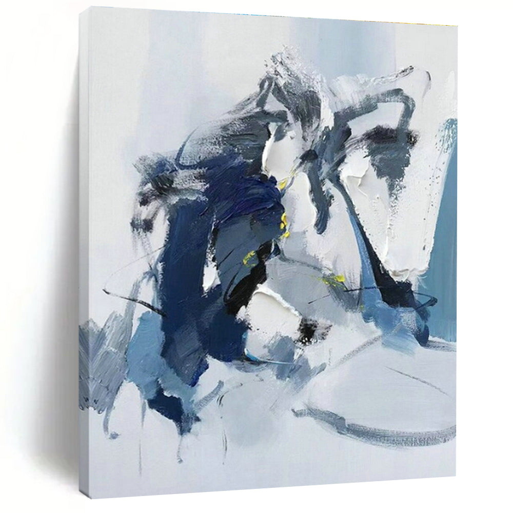 Large Custom Handmade Abstract Wall Art for Cottage Living Room & Dining Room DLZ1662