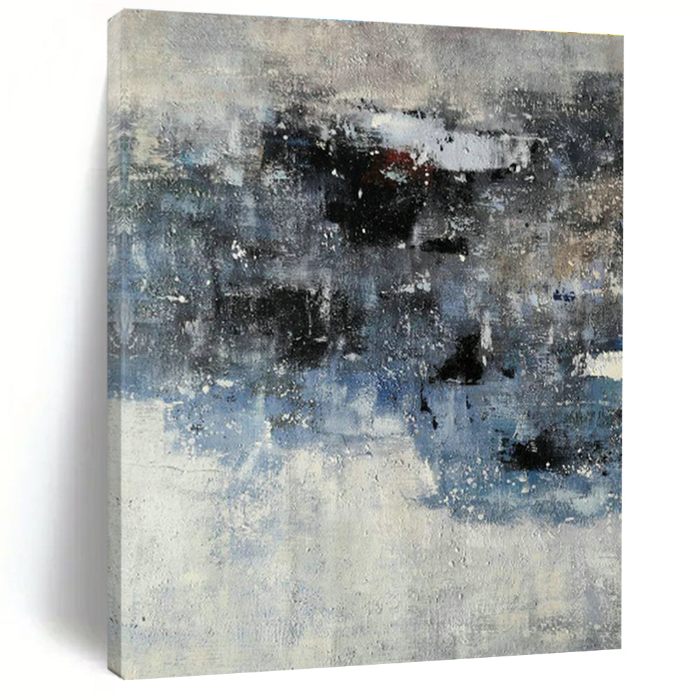 Grand - Sized Hand - Painted Abstract Murals for Office & Entryway DLZ0549