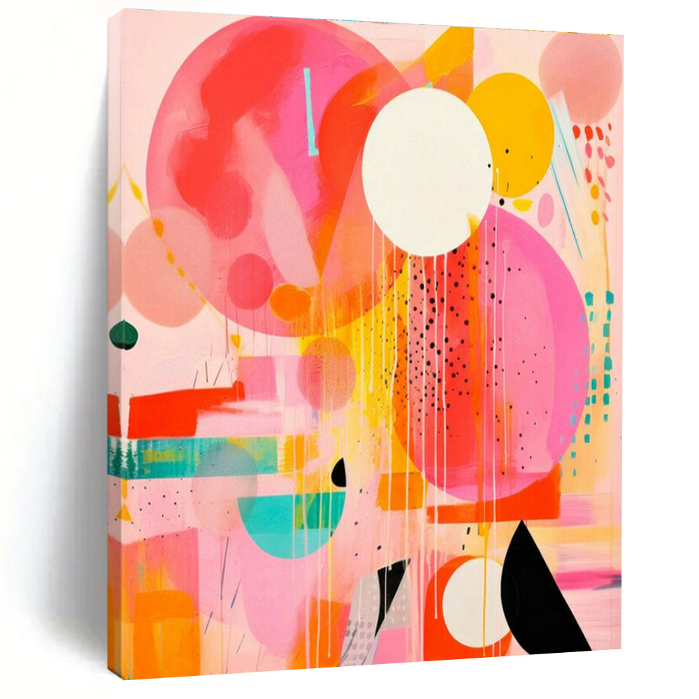 Immense Made-to-Measure Hand Painted Abstract Art for Office & Dining Room DLZ2090