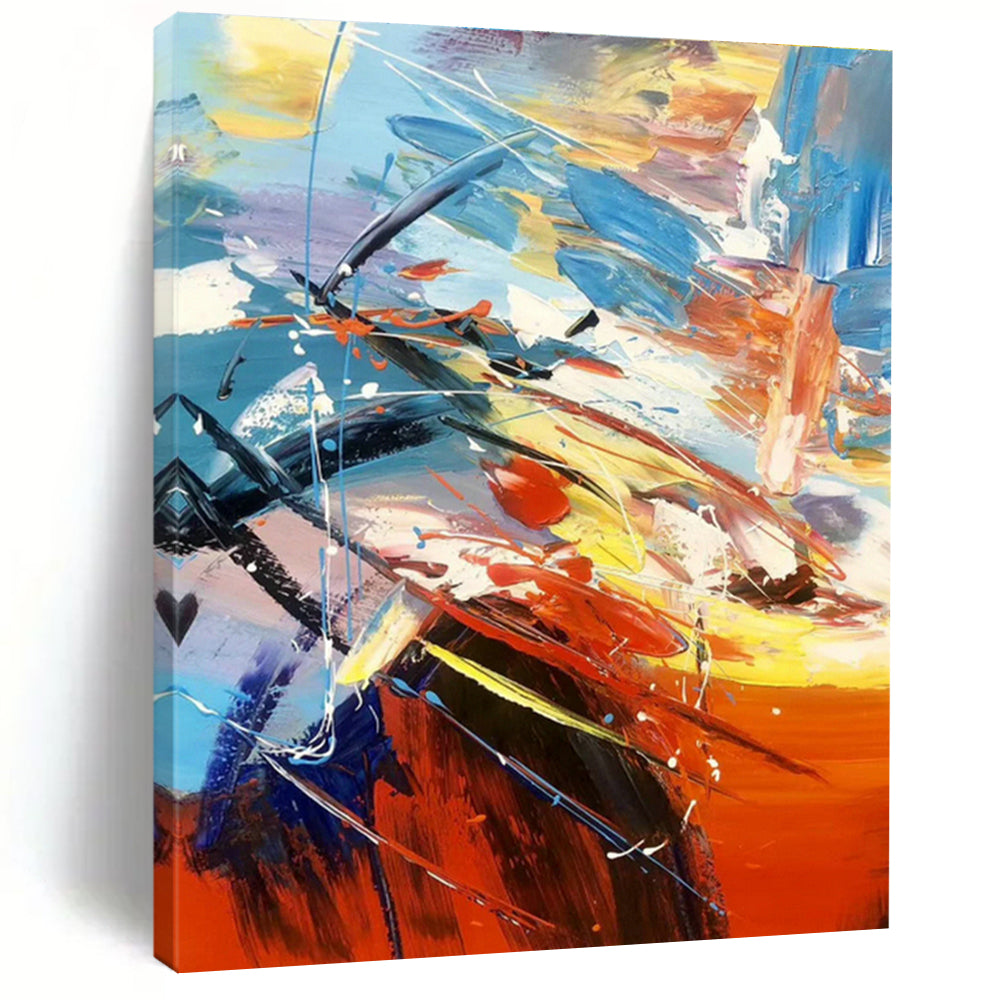 Super - Roomy, Shape - Shifting Custom Abstracts for Cottage Adaptability DLZ0496