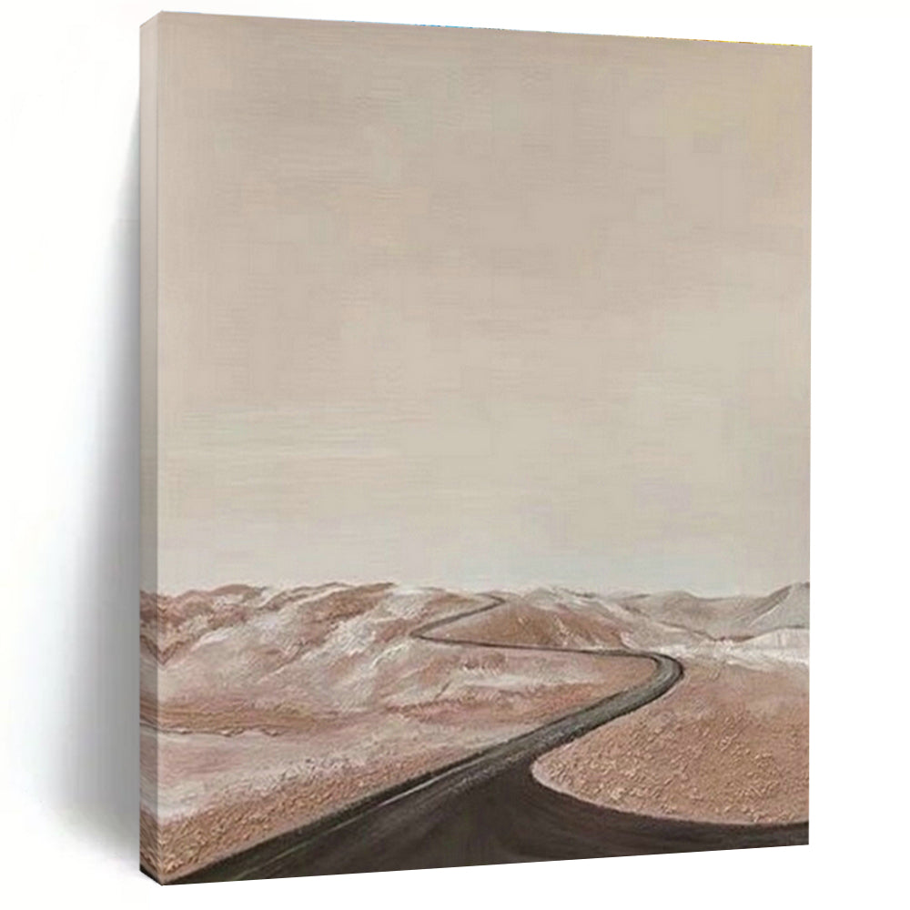 Original Hand-Painted Abstract Canvas for Living Room and Cottage Office DLZ1510