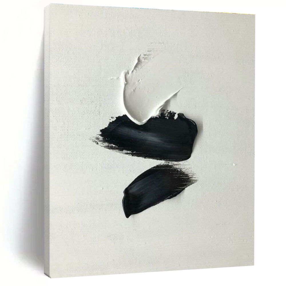 Hand-Painted Abstract Masterstroke for Cottage Office & Bedroom Nook DLZ2366
