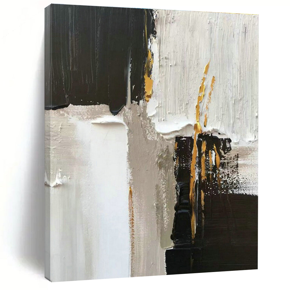 Original Hand-Painted Abstract Painting for Cottage Hallway & Living Room DLZ1670