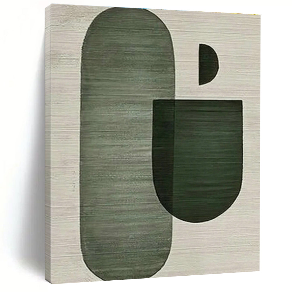 Large Handmade Abstract Canvas for Bedroom & Cottage Hallway DLZ1139