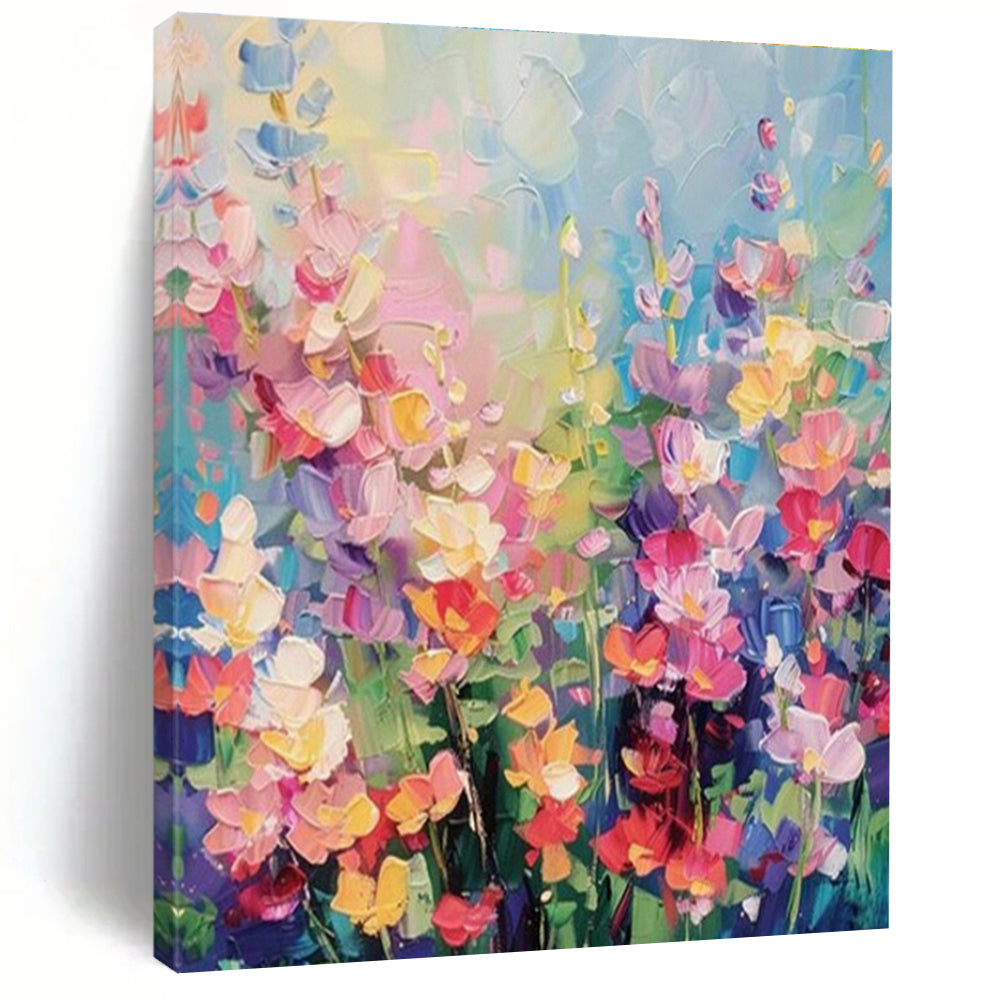 Handmade Abstract Wall Art for Bedroom and Cottage Entryway DLZ1559