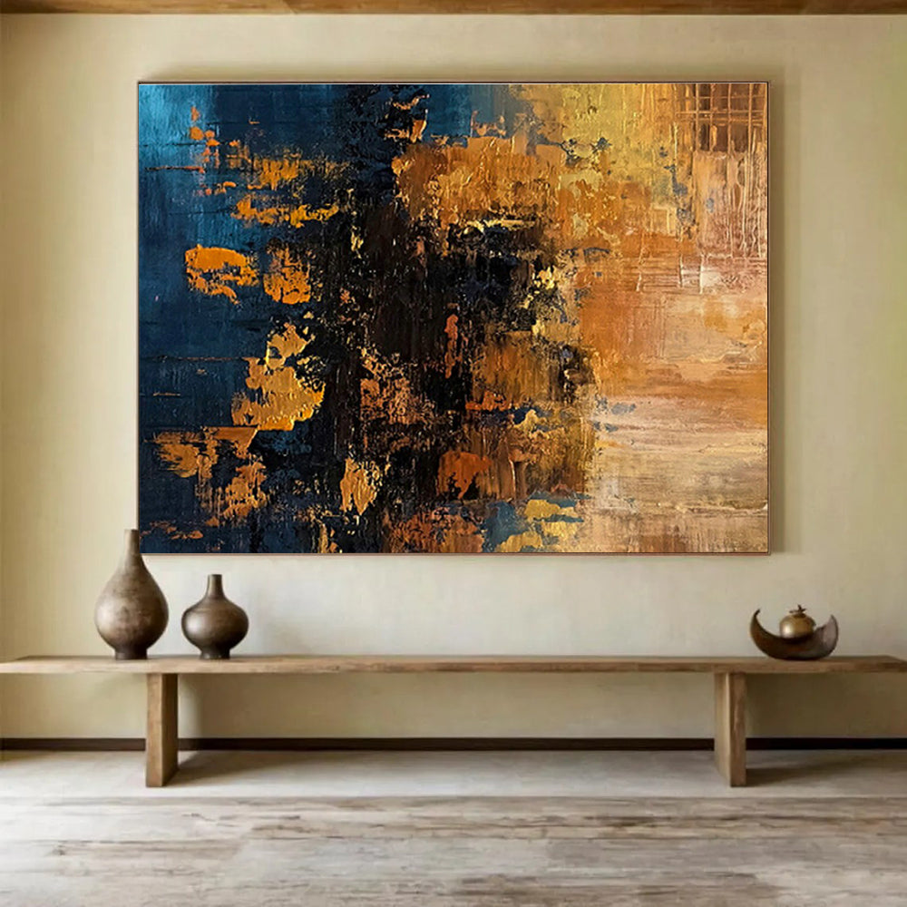 Tailored High-Altitude Stratospheric Observatory Giant Abstract Hand Painting DLZ2651