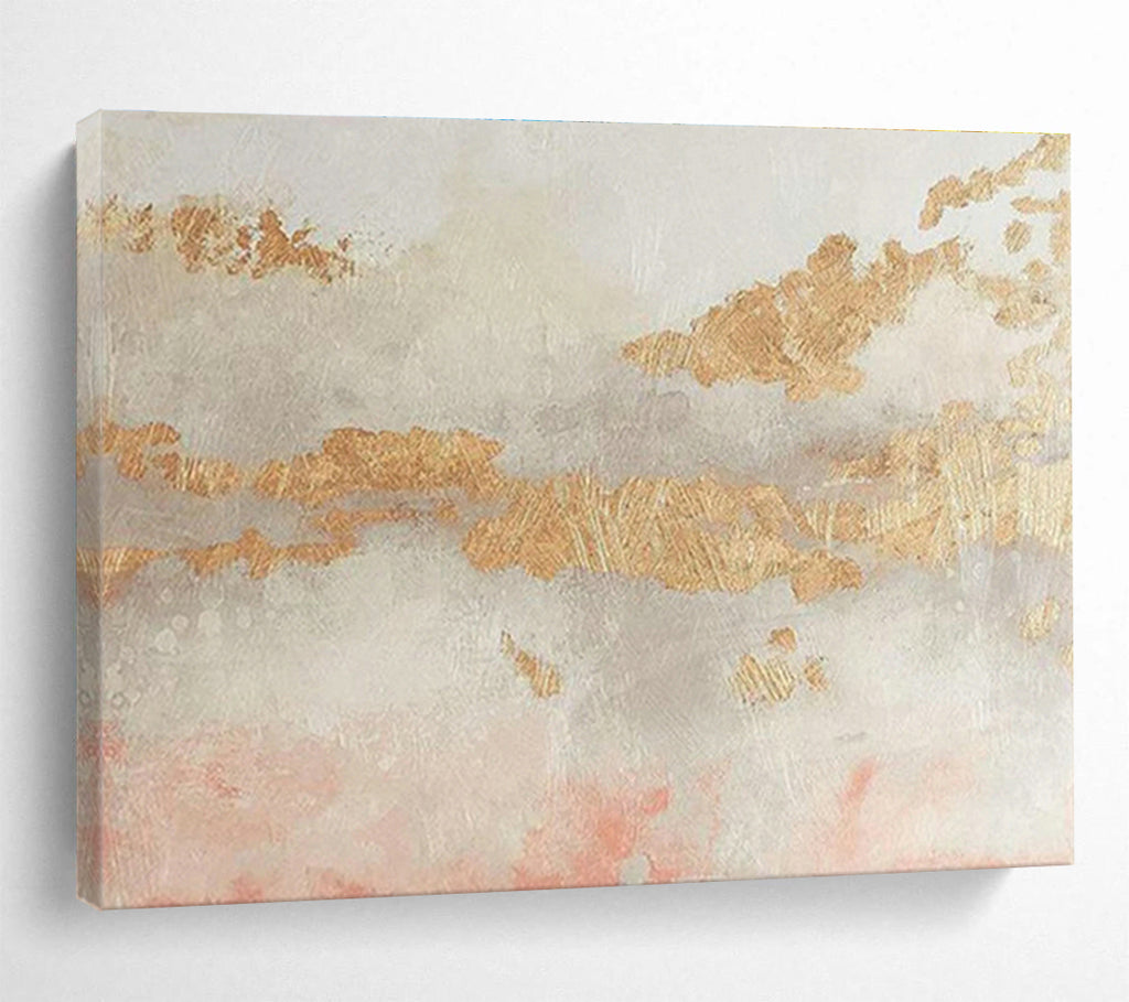 Oversized Custom Hand-Painted Abstract Art for Geothermal Energy Plant Control Center DLZ2824