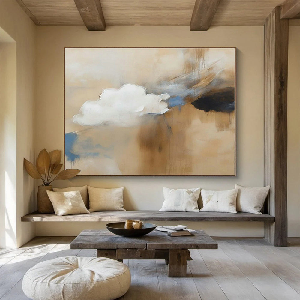 Bespoke Presidential Suite Giant Abstract Hand Painting