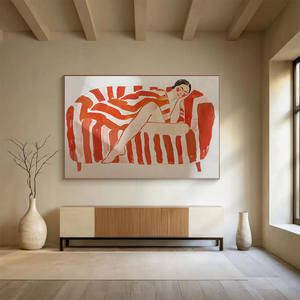 Customizable Classroom Large Abstract Hand Painting