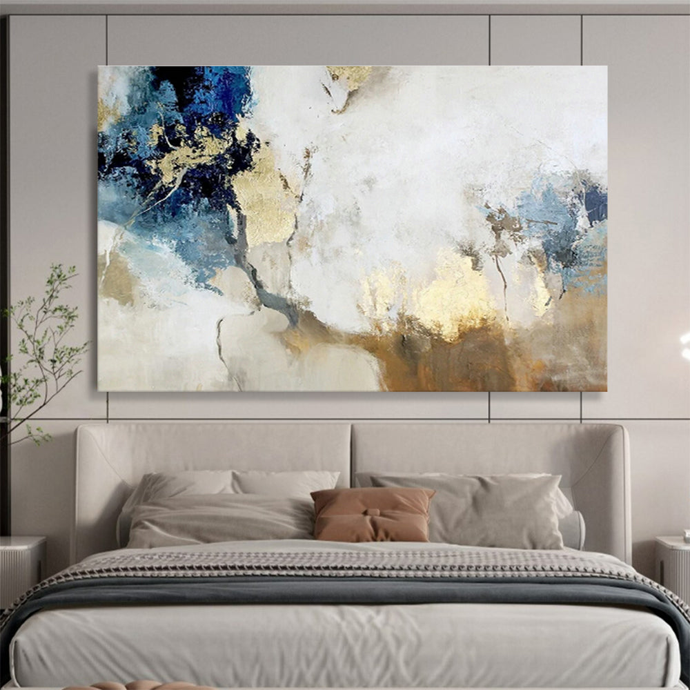 Customized Large Abstract Hand Painting for Digital Artifact Restoration Laboratory DLZ2893