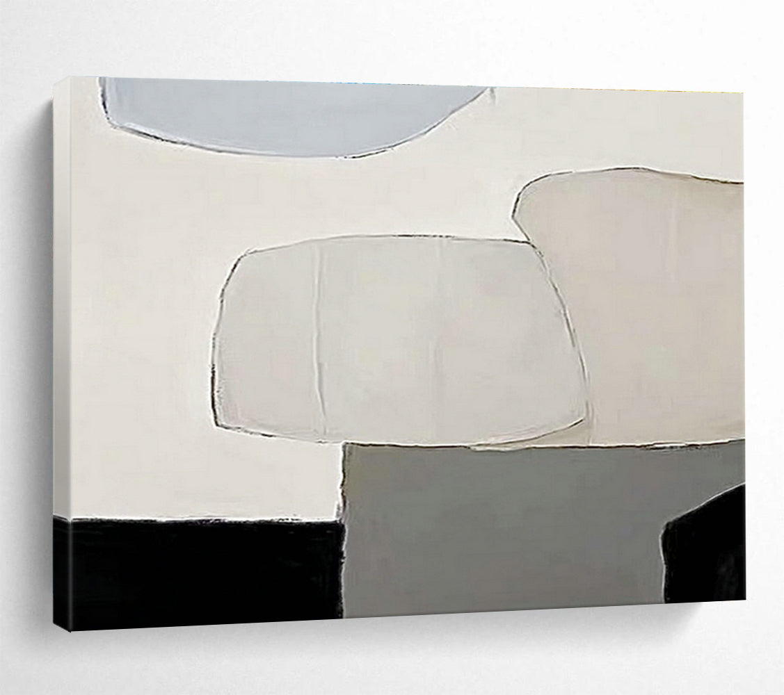Oversized Custom Hand-Painted Abstract Art for High-Altitude Weather Balloon Launch Complex DLZ2981
