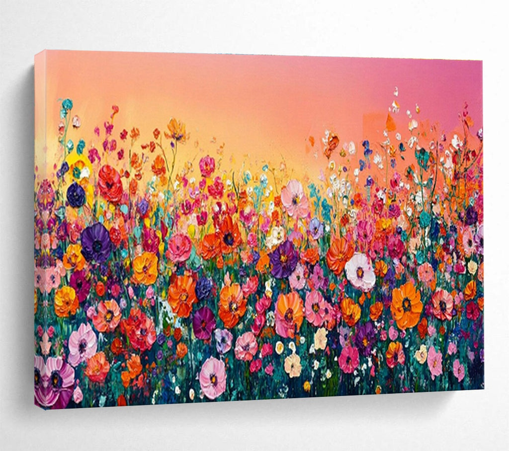 Customized Large Abstract Hand Painting for Underwater Noise Mitigation Technology Development Lab DLZ3064