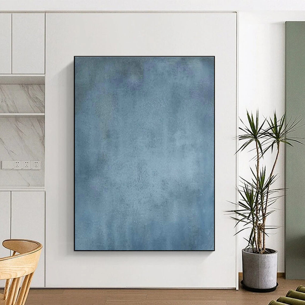 Large-Scale Custom Hand-Painted Abstract Artwork - Artistic Fusion for Contemporary Dance Studios  DLZ0251