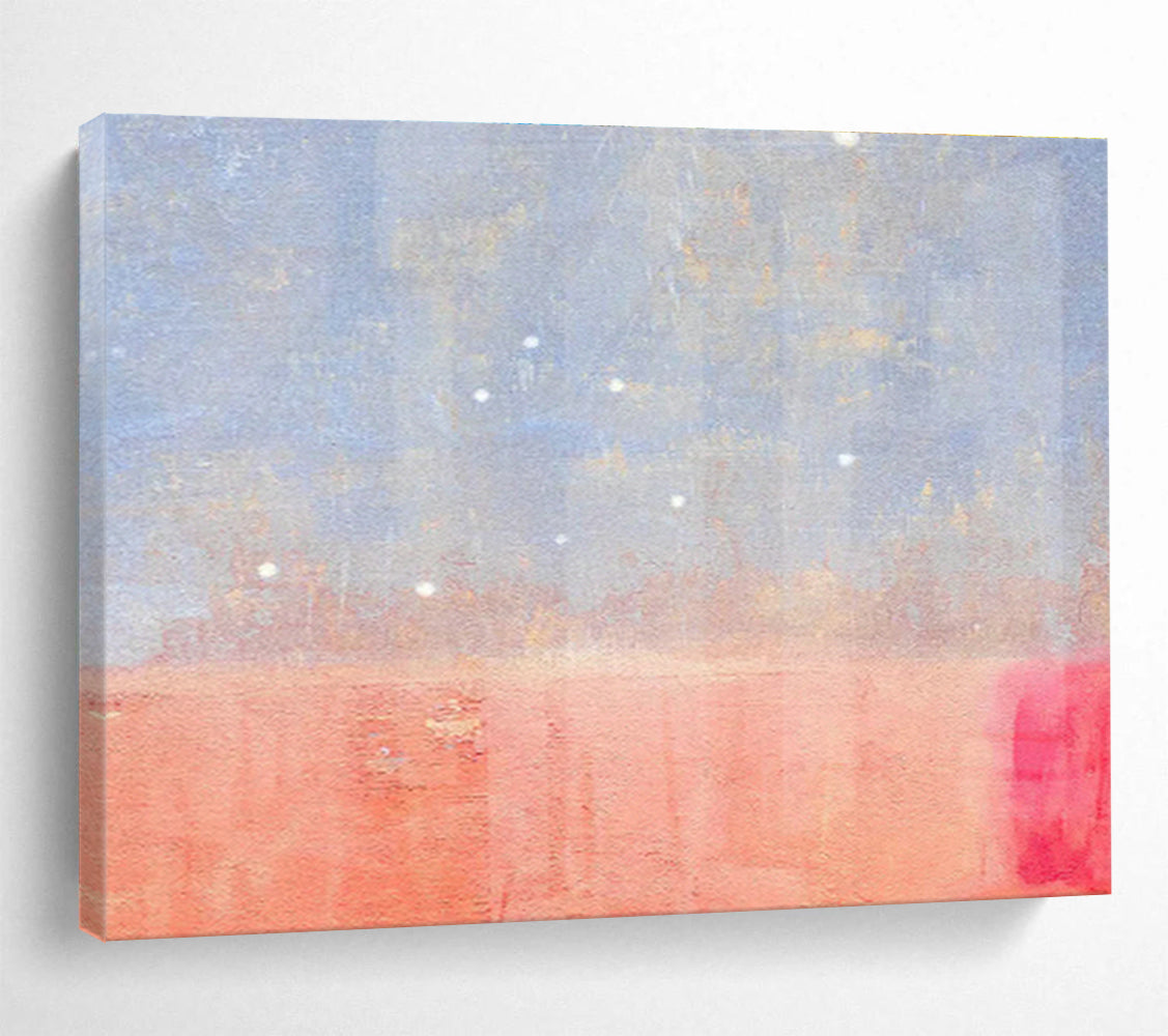 Customizable Underwater Mineral Refinery Abstract Hand Painting DLZ2664