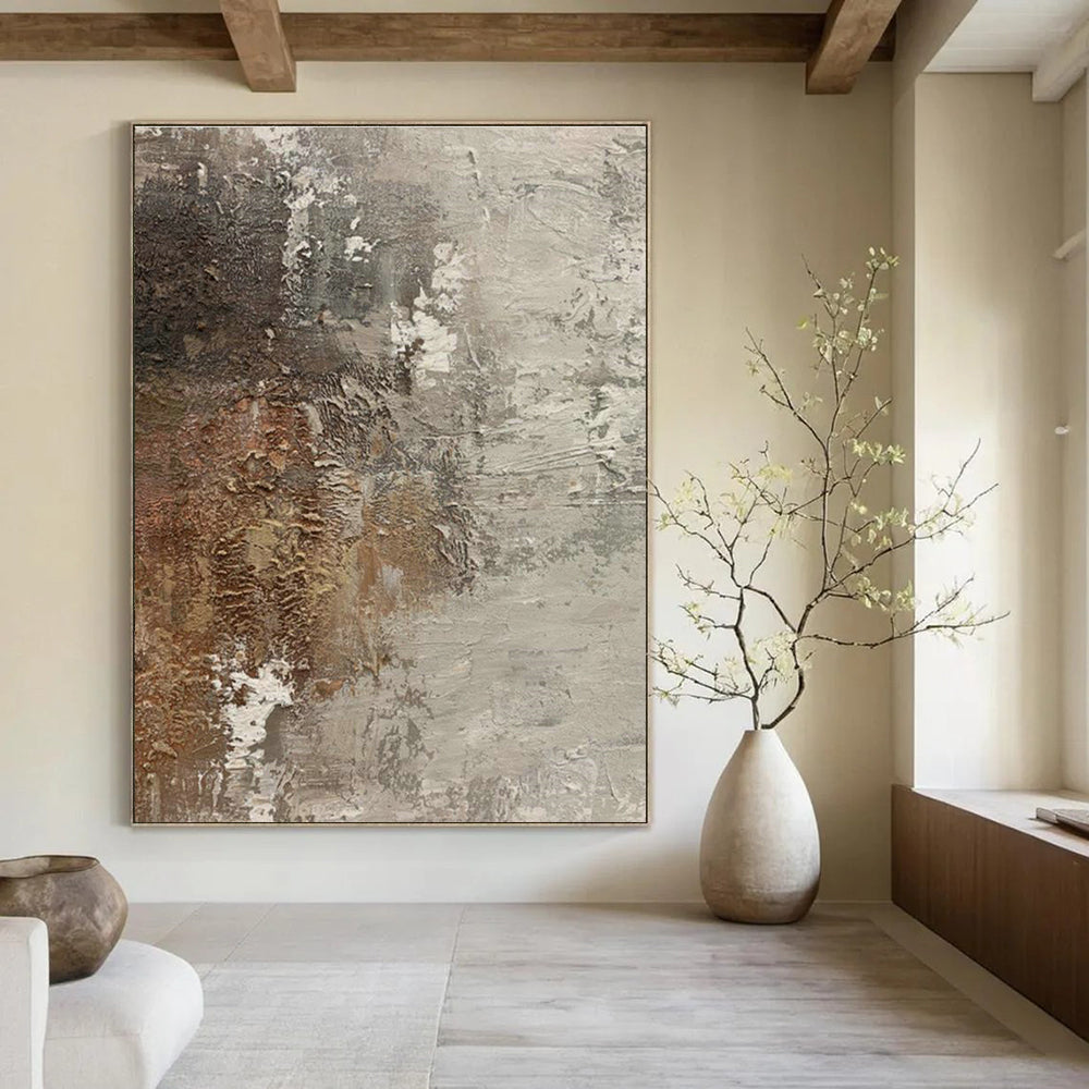 Extensive Large Custom Hand-Painted Abstract Painting - Inspiring Setting for Dance Competitions’ Venues  DLZ0198