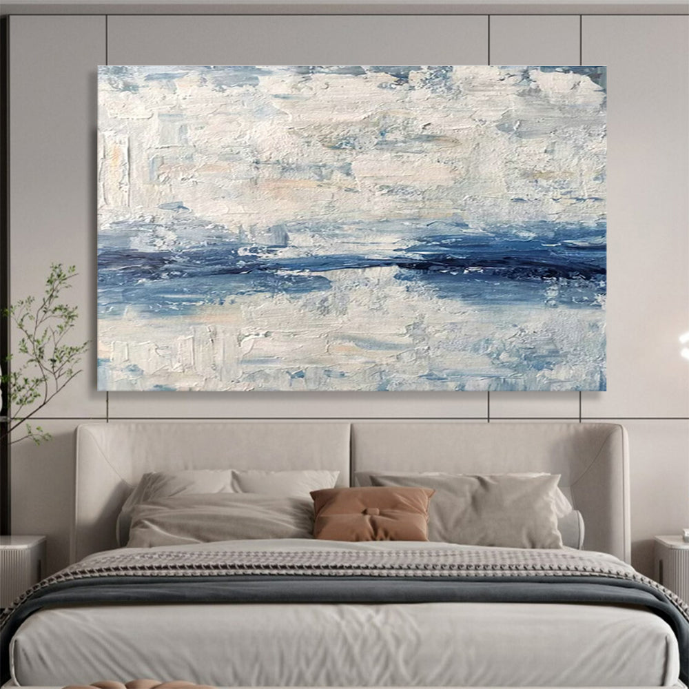 Large Custom Abstract Hand-Painted Art for Urban Vertical Farming Crop Disease Early Warning and Intervention System Development Institute DLZ3175
