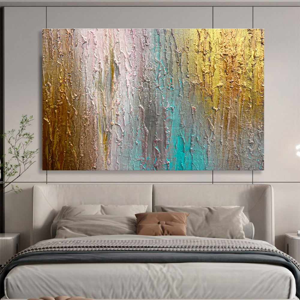 Gigantic Customizable Handmade Abstract Wall Art for Ski Lodge Lobbies DLZ3300