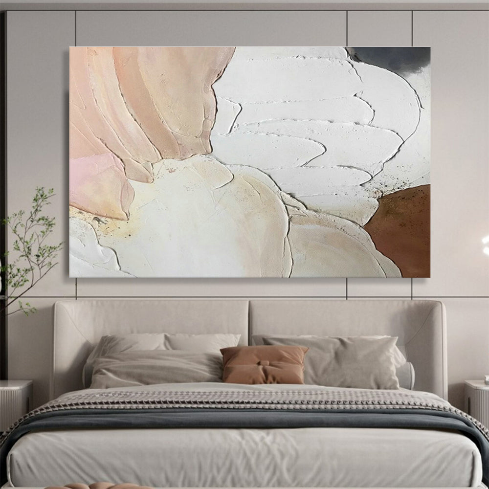 Custom-Made Autonomous Shipyard Large Abstract Hand Painting DLZ2568