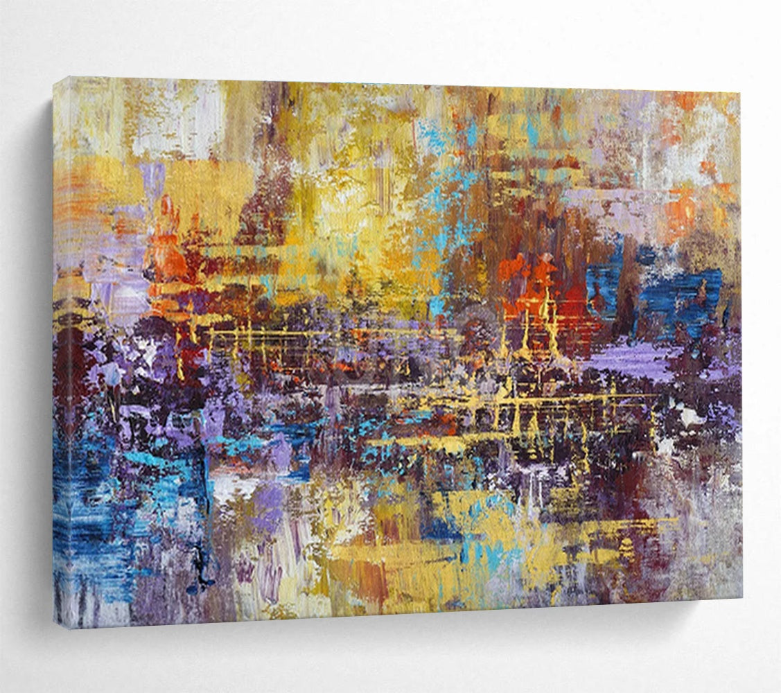 Custom-Made 3D Printing Factory Large Abstract Hand Painting DLZ2538