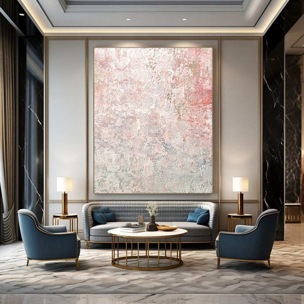 Oversized Custom Handmade Abstract Painting for Traditional Irish Music Sessions Venues  DLZ0050