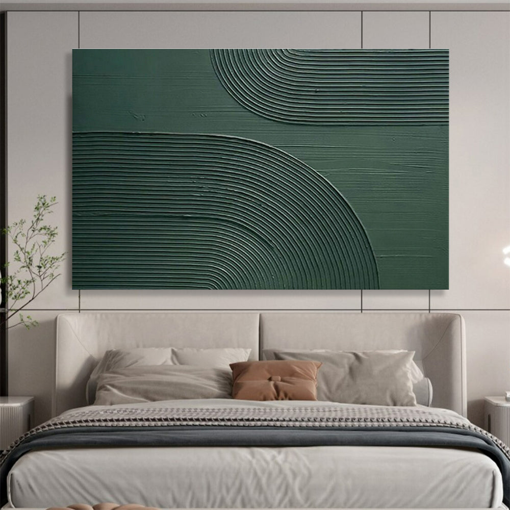 Large-Size Custom Hand-Painted Abstract Painting for Urban Vertical Farming Crop Light Spectrum Experiment Lab DLZ3136