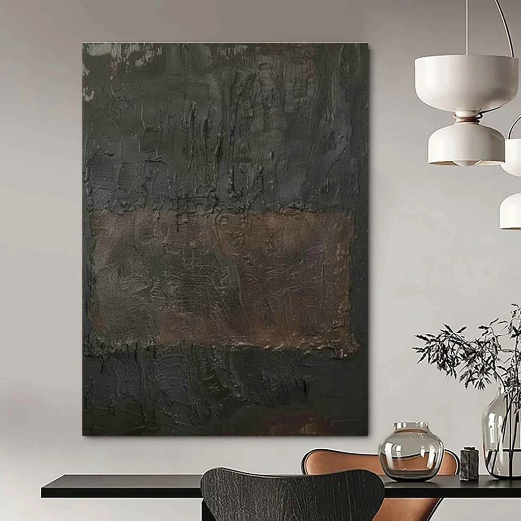 Gigantic Custom Hand-Painted Abstract Canvas - Striking Decor for Car Showrooms  DLZ0185