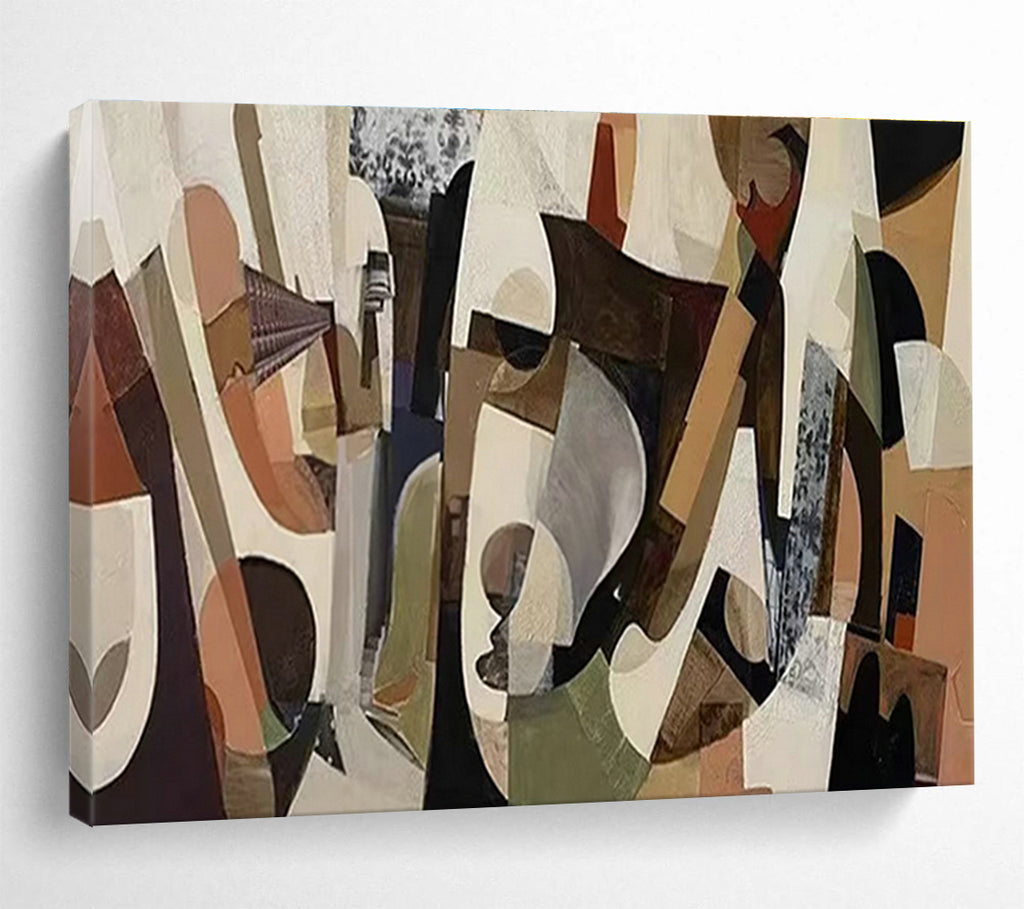 Oversized Custom Hand-Painted Abstract Art for Antarctic Sea Ice Dynamics Research Base DLZ3005