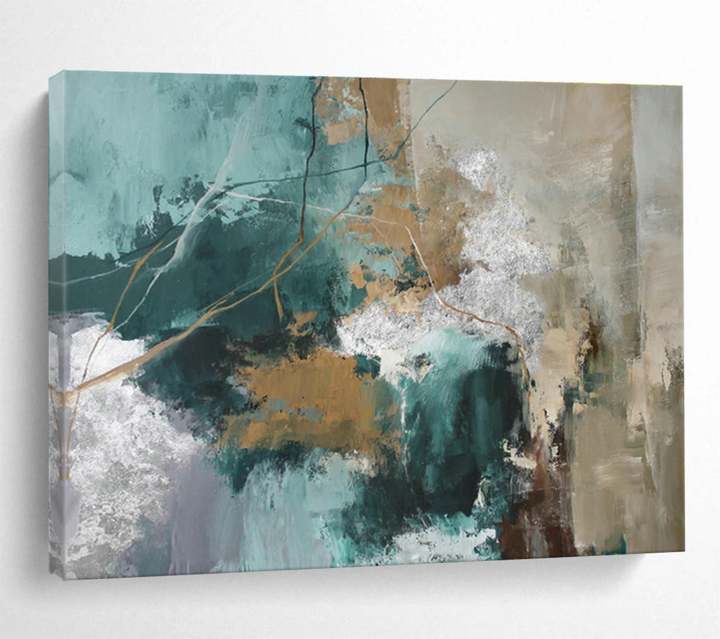 Customized Large-Scale Abstract Hand Painting for Digital Film Archive Preservation Center DLZ2897