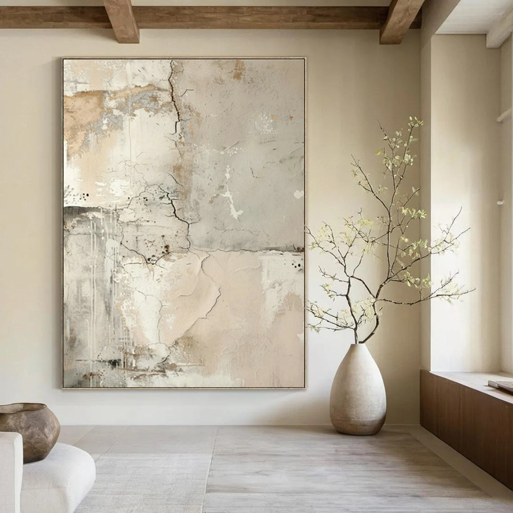 Immense Custom-Made Abstract Wall Decor for Cottage Office & Entryway DLZ1258