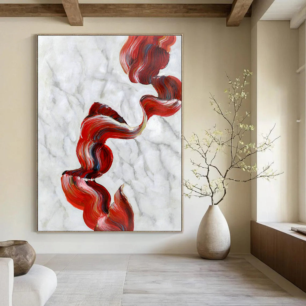 Super - Massive, Mood - Adaptive Custom Abstract Paintings for Dining Room Atmosphere DLZ0485