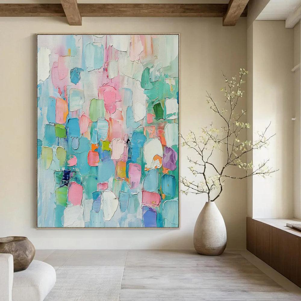 Oversized Custom Abstract Wall Art for Bedroom & Living Room DLZ1004