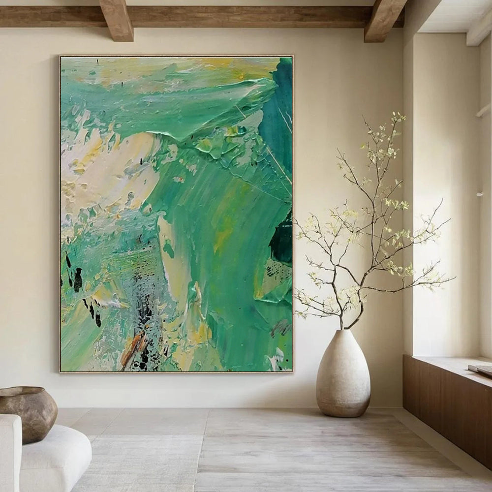 Oversized Handmade Abstract Painting for Office & Hallway DLZ1277