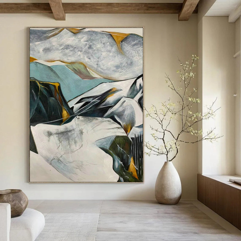 Gigantic - Ultra, Virtual - Reality - Ready Custom Abstract Art for Office Training DLZ0493