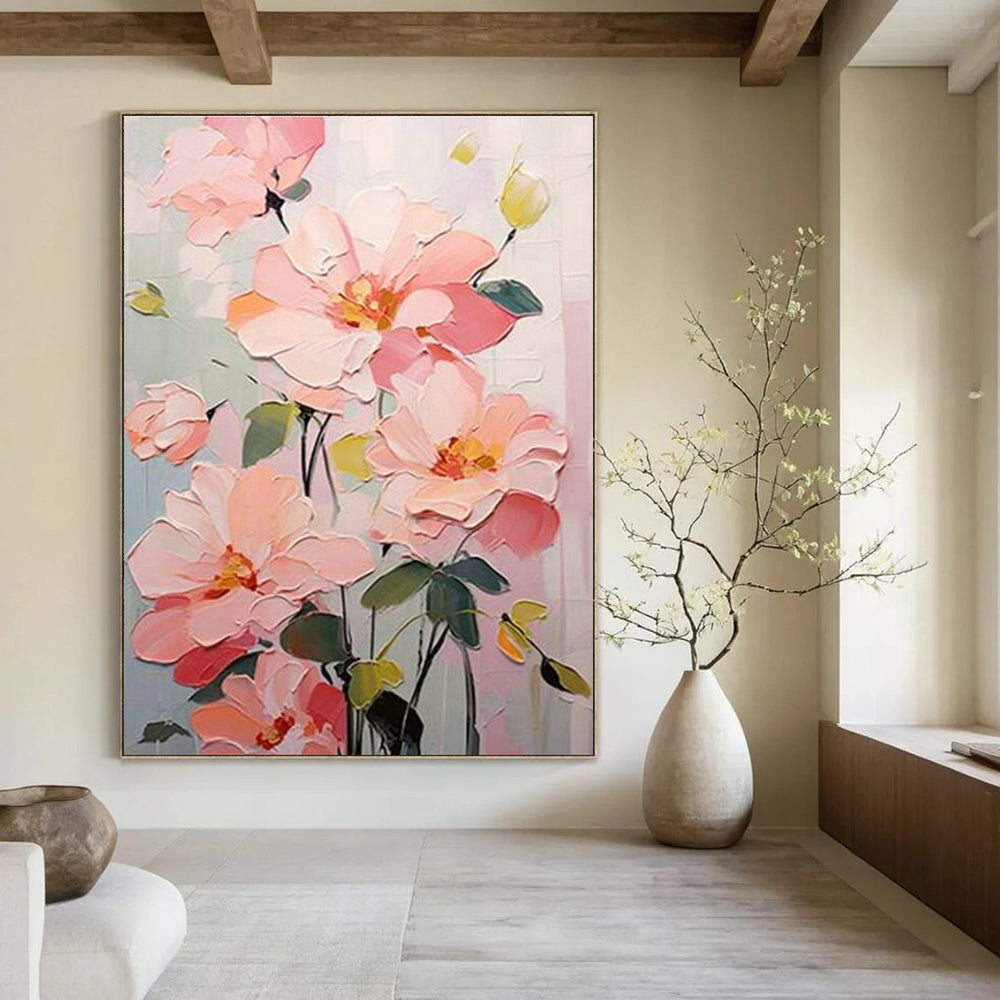 Original Handmade Abstract Canvas for Hallway and Dining Room DLZ1535