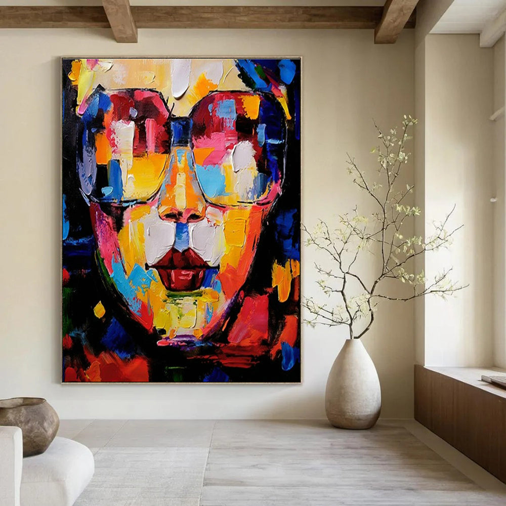 Handmade Abstract Wall Decor for Cottage Office & Entryway DLZ2352
