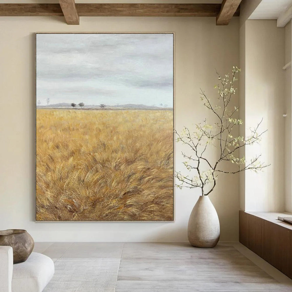 Enormous Custom - Illustrated Hand Painted Abstract Artwork for Dining Room & Bedroom DLZ2134