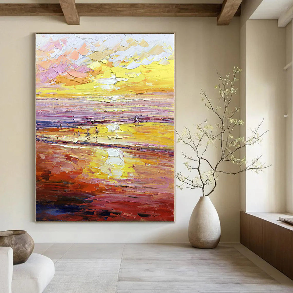 Oversized Custom Abstract Art for Hallway & Bedroom DLZ1313