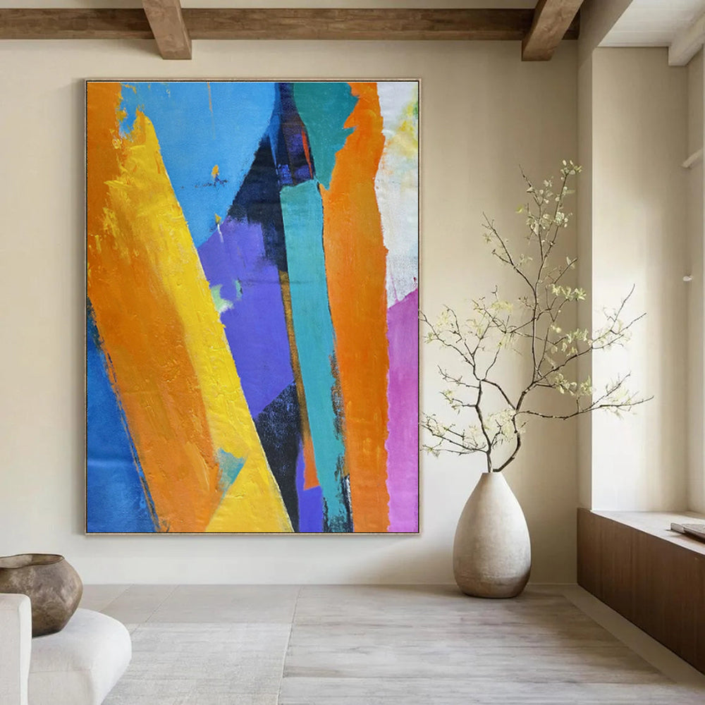 Handmade Large Abstract Wall Decor for Entryway & Dining Room DLZ1350
