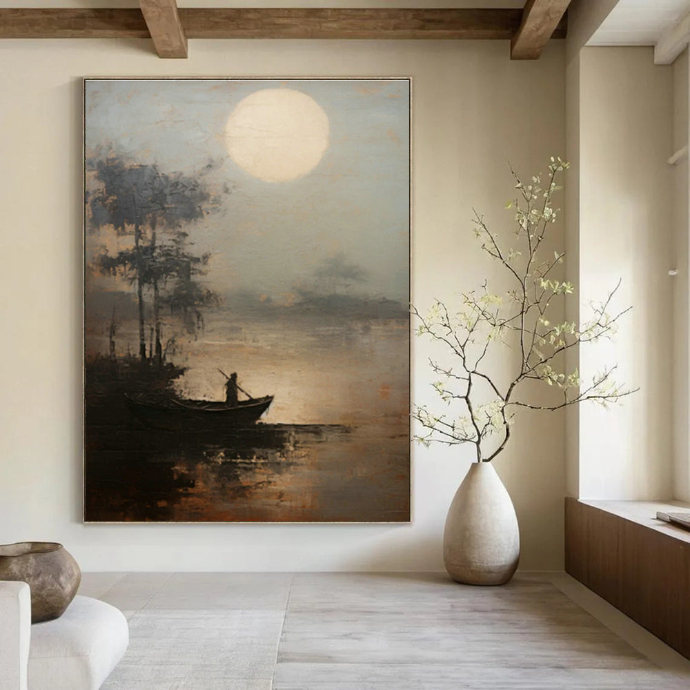 Oversized Abstract Murals for Office Conference Room Whiteboards & Bedroom Vanity Mirrors DLZ0851