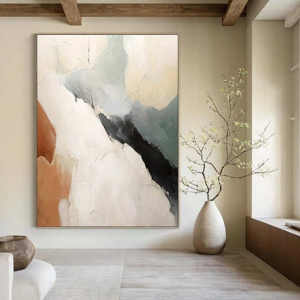 Immense - Depth Custom Abstract Canvases for Bedroom Calm DLZ0438