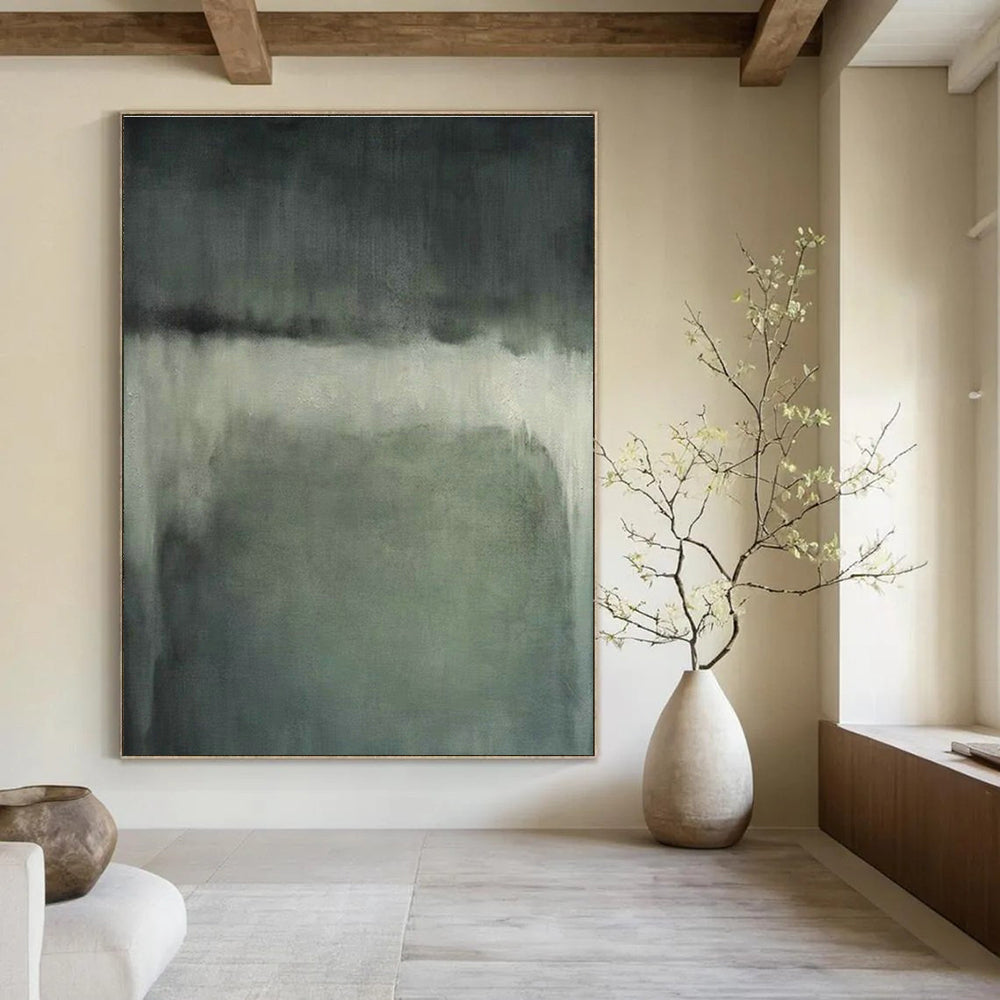 Handmade Abstract Wall Art for Cottage Bedroom and Living Room DLZ1474