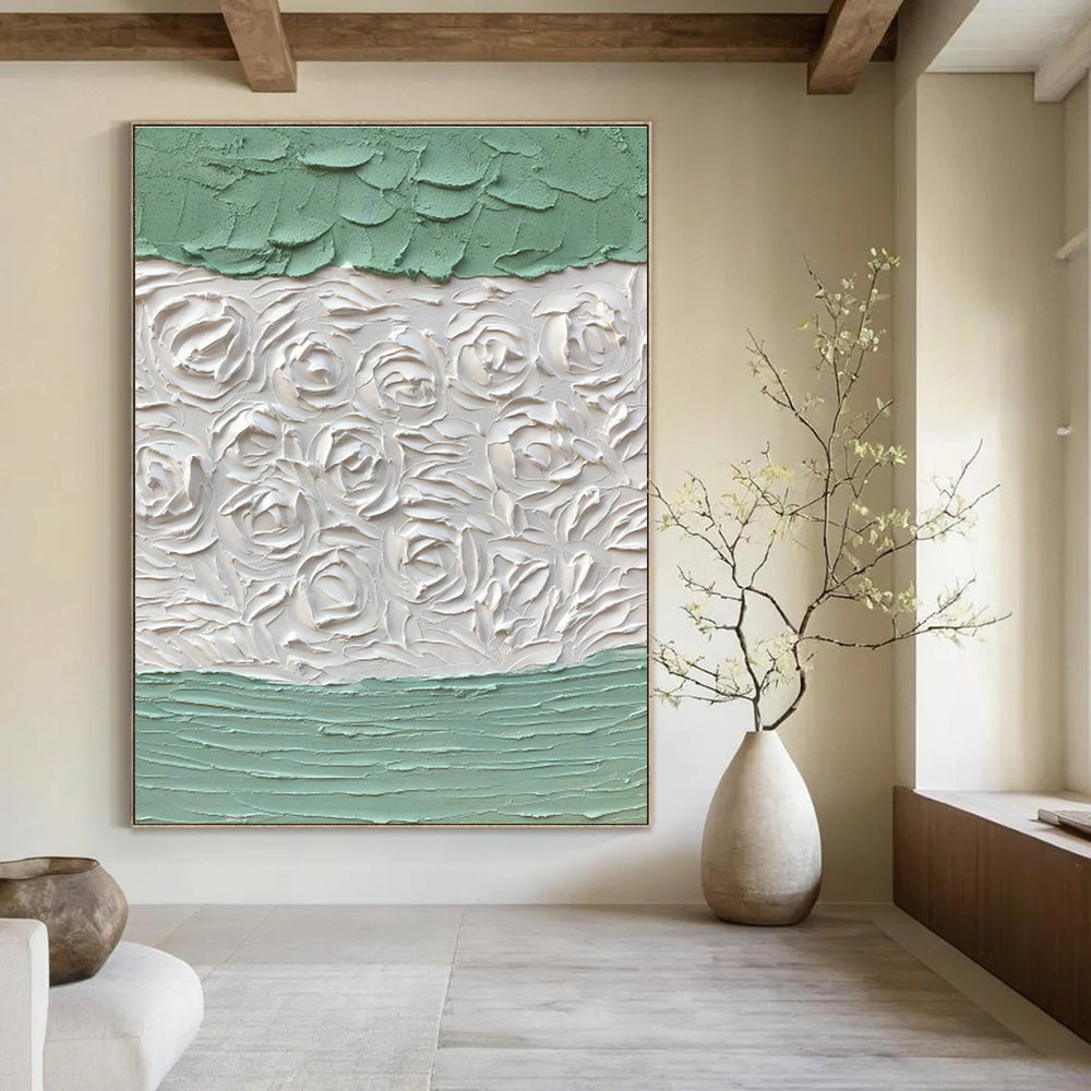 Hand-Painted Large Abstract Canvas for Living Room & Bedroom DLZ1276