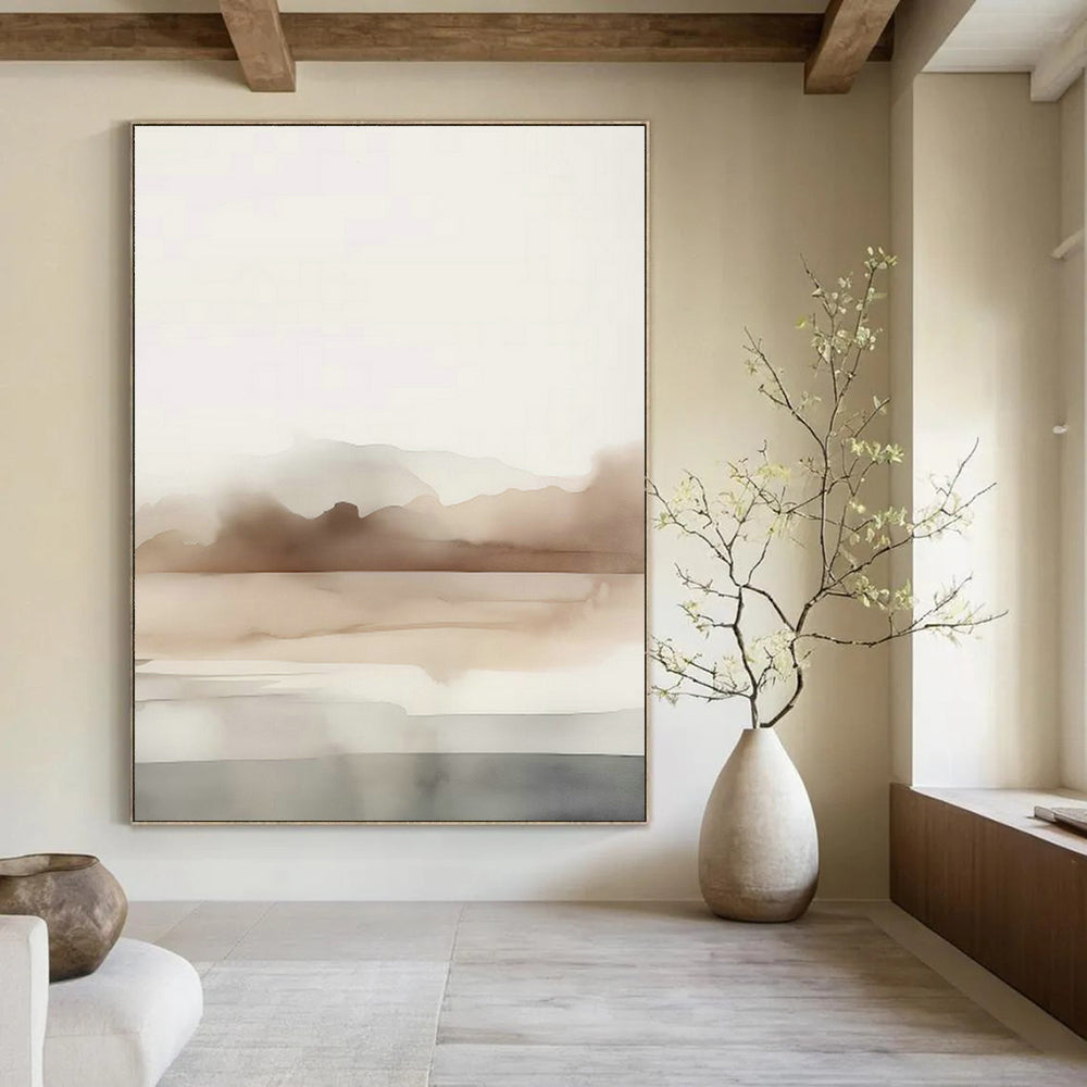 Immense Custom Abstract Paintings for Living Room Cathedral Ceilings & Cottage Dining Porches DLZ0724