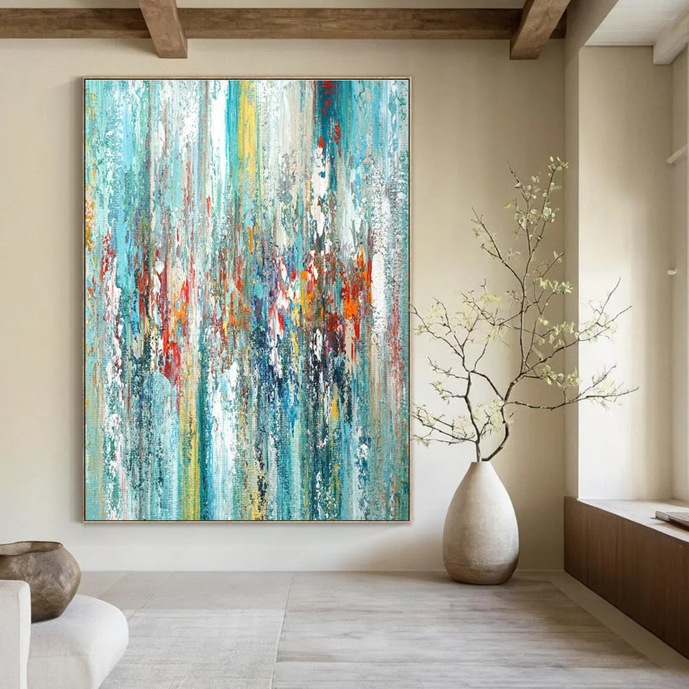 Enormous - Scale Custom Abstract Art for Office Creativity DLZ0441