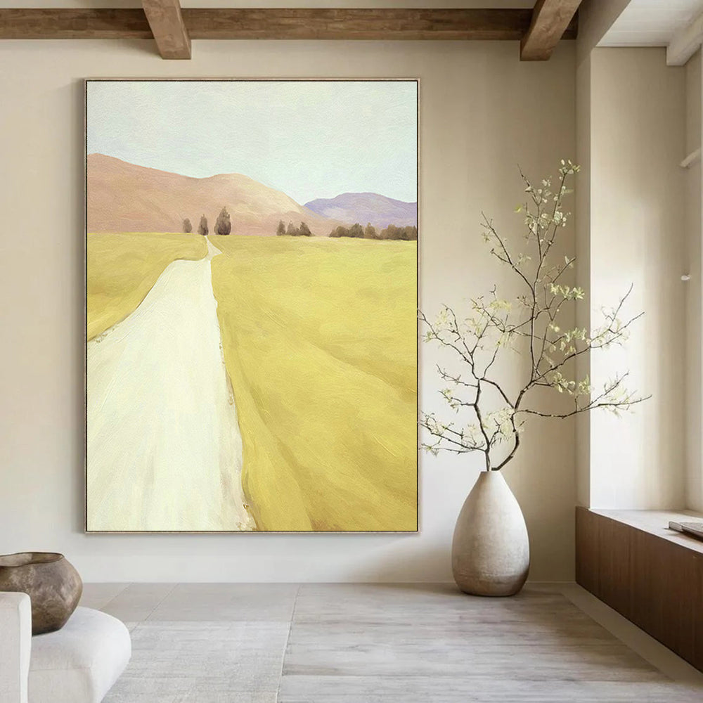 Hand-painted oversized abstract wall decor for living rooms and bedrooms DLZ1422